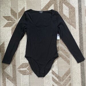 Old Navy Classic Black Bodysuit